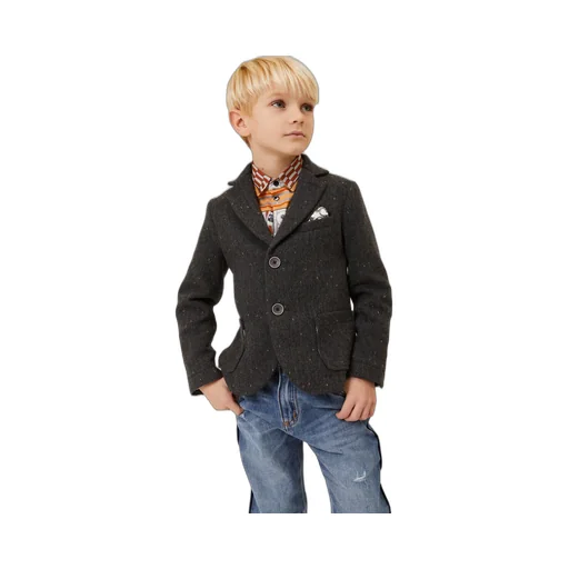 Single-Breasted Notched Blazer