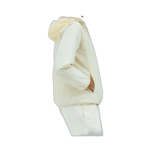 Logo Patch Hooded Shirt Jacket
