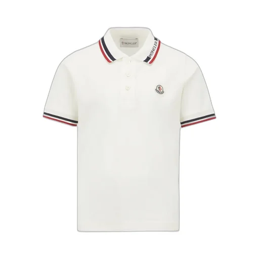 Tricolour-Trimmed Piquet Polo Shirt