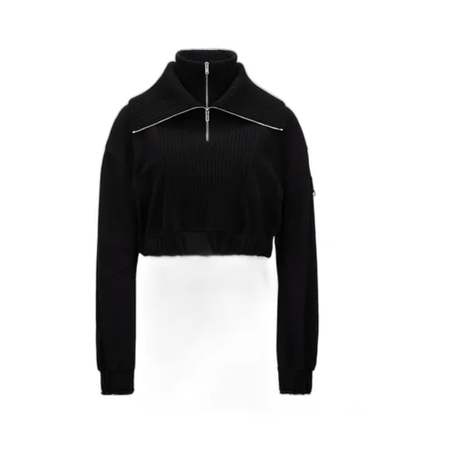 Moncler X Willow Smith Half-Zip Knit Jumper