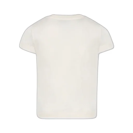 Embroidered Logo Cotton T-Shirt