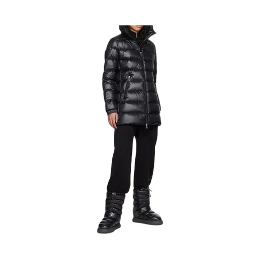 Glements Hooded Mid-Length Down Jacket