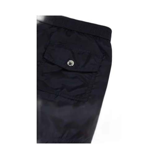 Tricolour-Trimmed Swim Shorts