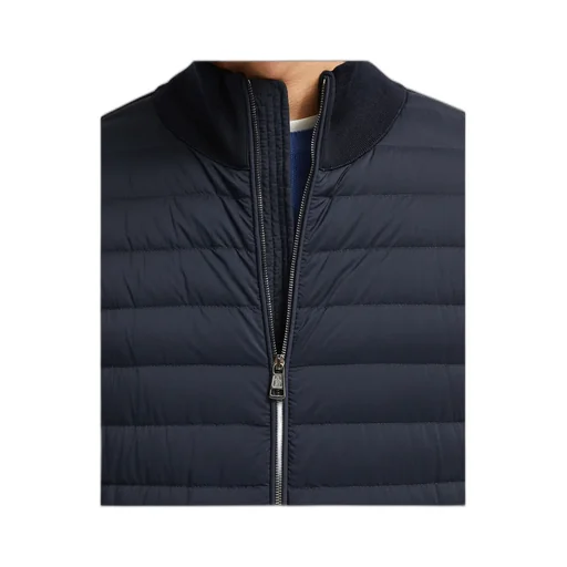 Logo Patch Padded Jacket