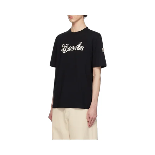Logo Patch Crewneck T-Shirt