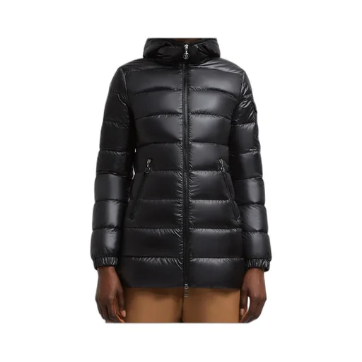 Glements Hooded Mid-Length Down Jacket