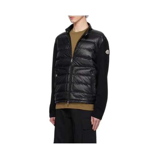 Logo Patch Down Cardigan