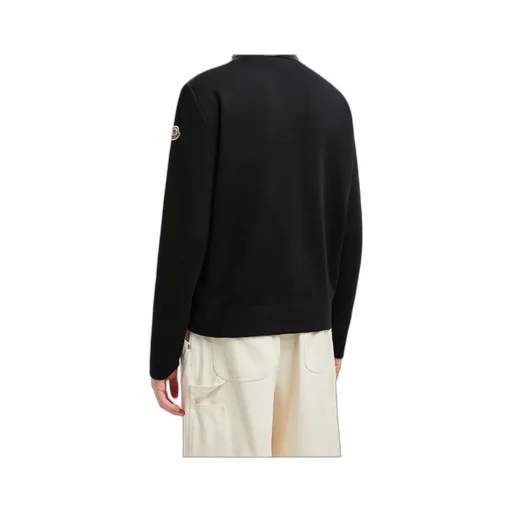 Logo Patch Down Cardigan