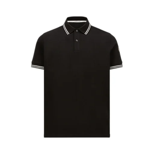 Logo Patch Short Sleeved Polo Shirt