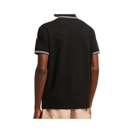 Logo Patch Short Sleeved Polo Shirt