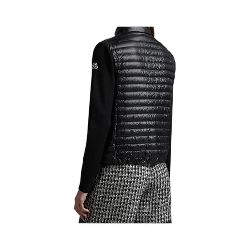 Padded Contrasting Zip-Up Jacket