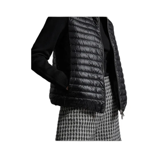 Padded Contrasting Zip-Up Jacket