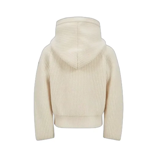 Logo-Patch Hooded Jumper