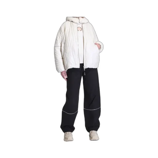 Long-Sleeved Down Jacket