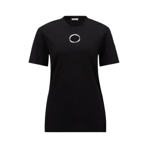 Ring-Detailed Crewneck T-Shirt