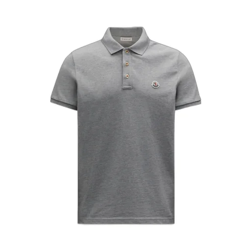 Logo Patch Cotton Polo Shirt