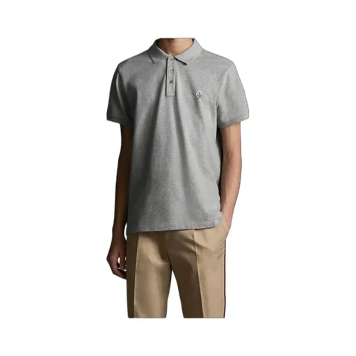 Logo Patch Cotton Polo Shirt