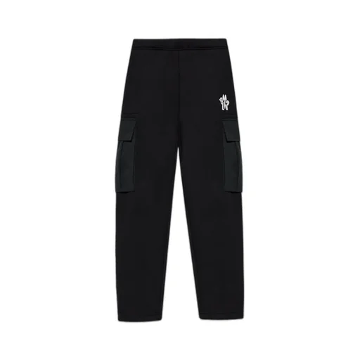 Logo Patch Cargo Sweatpants