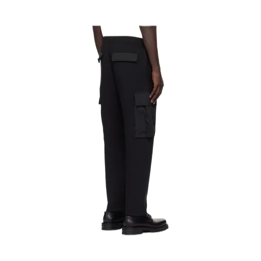 Logo Patch Cargo Sweatpants