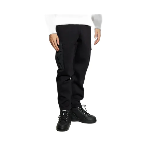 Logo Patch Cargo Sweatpants