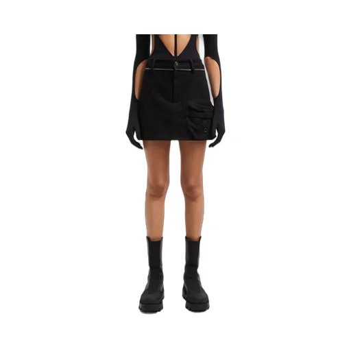 Cotton Mini Skirt