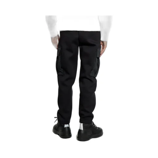 Logo Patch Cargo Sweatpants