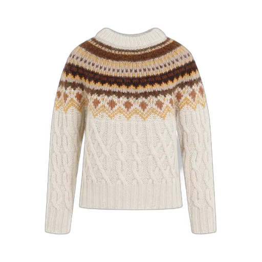 Cable-Knit Sweater