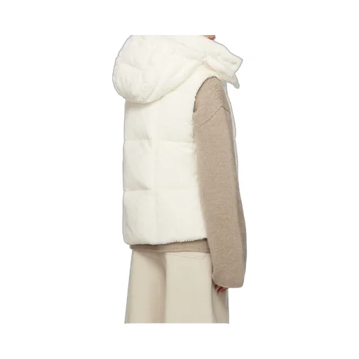 Logo Patch Hooded Vest