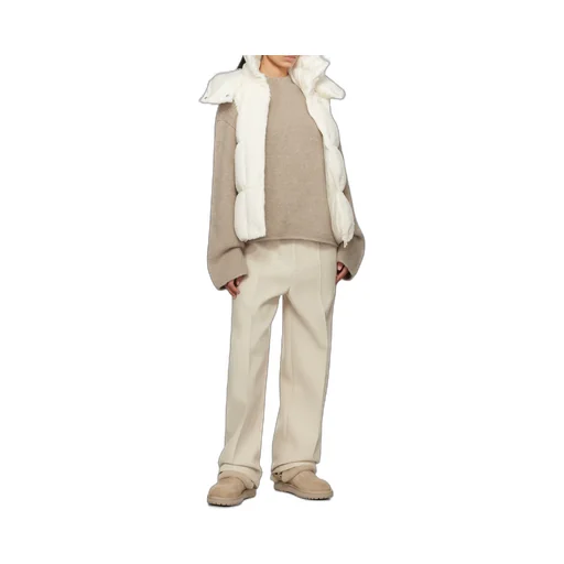 Logo Patch Hooded Vest