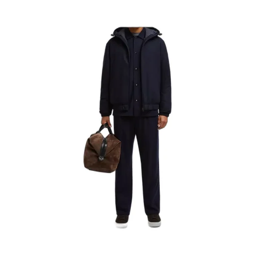 Zip-Up Hooded Jacket