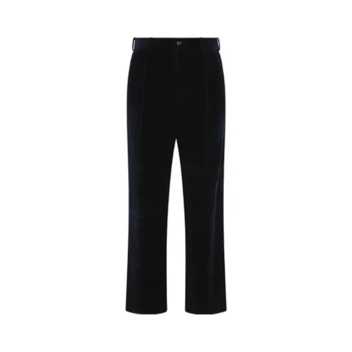 Pleated Corduroy Trousers