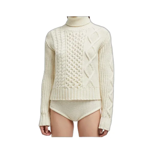Turtleneck Knit Sweater