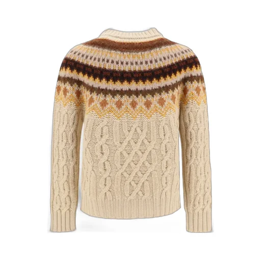Grenoble Cable Knit Crewneck Jumper