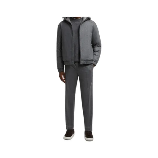 Zip-Up Hooded Jacket