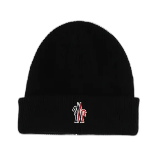 Grenoble Logo Embroidered Knitted Beanie