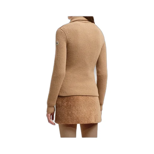 Padded Zip-Up Cardigan