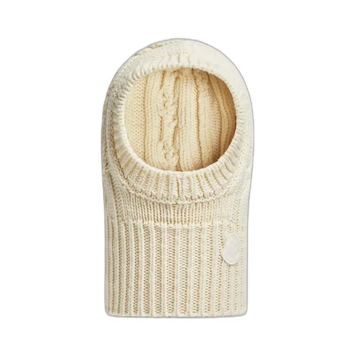 Logo Patch Knit Balaclava