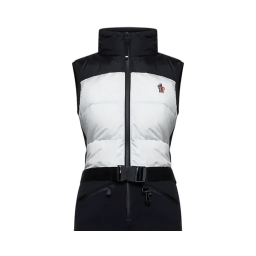 Logo Detailed Zip-Up Ski Suit