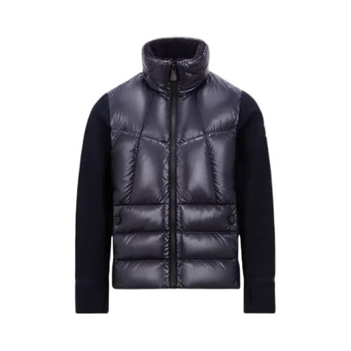 Padded Zip-Up Sweatshirt
