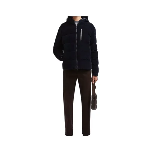 Vederna Corduroy Short Down Jacket