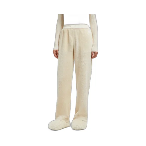 Elasticated-Waist Logo Patch Track Pants