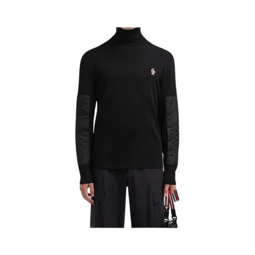 Turtleneck Panelled Sweater