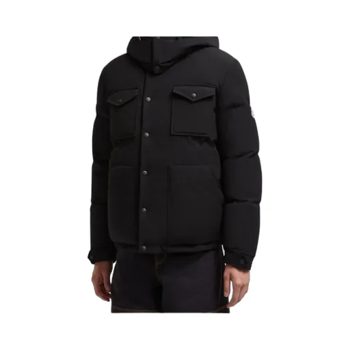 Logo Patch Down Jacket