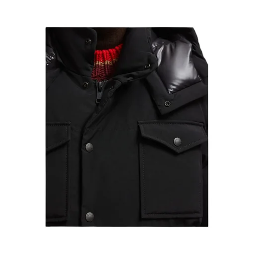 Logo Patch Down Jacket