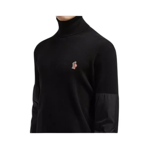Turtleneck Panelled Sweater