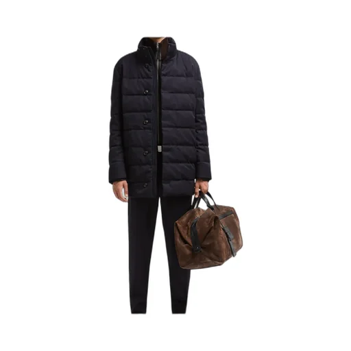 Button-Up Padded Jacket