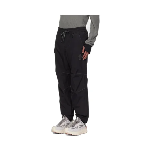 Logo Embossed Drawstring Track Pants