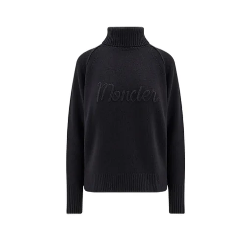Logo Embroidered Knit Sweater