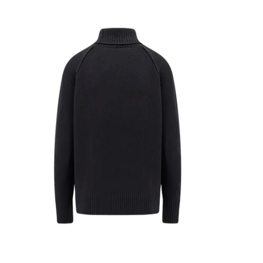 Logo Embroidered Knit Sweater