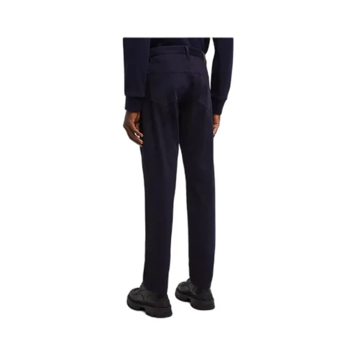 Logo Patch Straight-Leg Trousers